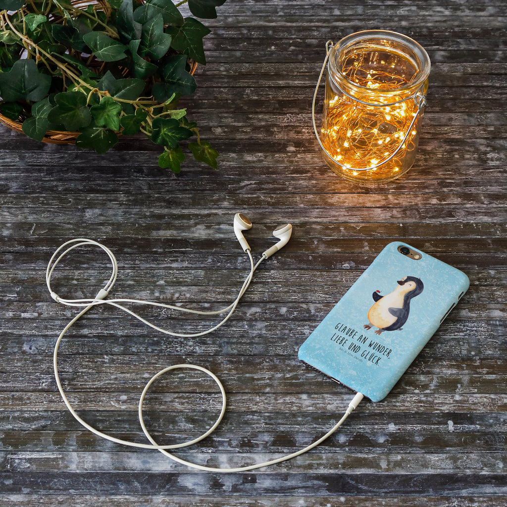 Iphone 6 / 6S Handyhülle Pinguin Marienkäfer Handyhülle, Handycover, Cover, Handy, Hülle, Iphone 6, Iphone 6s, Pinguin, Pinguine, Marienkäfer, Liebe, Wunder, Glück, Freude, Lebensfreude