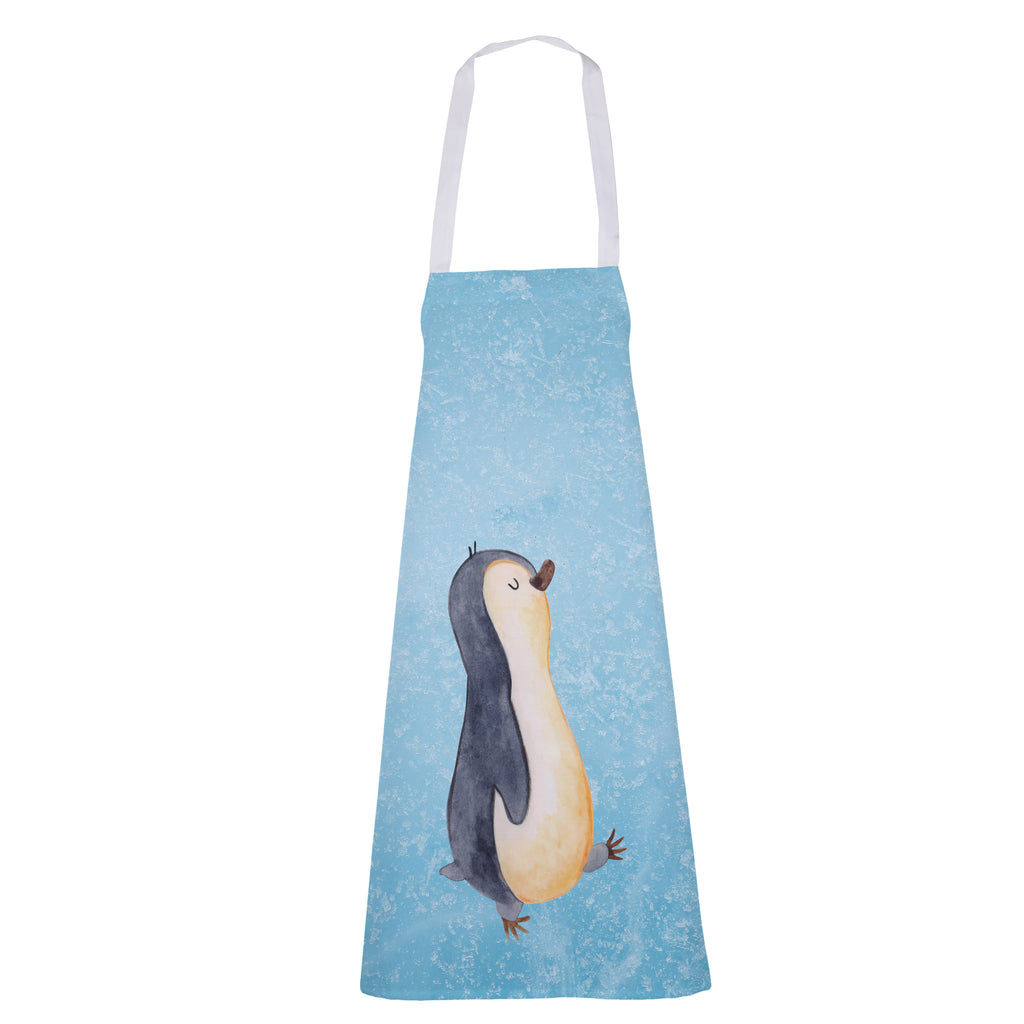 Kochschürze Pinguin marschierend Schürze, Backschürze, Küchenschürze, Grillschürze, Latzschürze, Pinguin, Pinguine, Frühaufsteher, Langschläfer, Bruder, Schwester, Familie