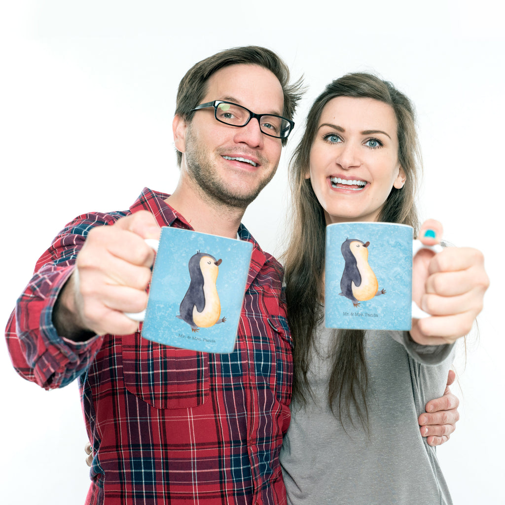 Kindertasse Pinguin marschierend Kunststoff Tasse, Kindergarten, Tasse, Trinkbecher, Camping Becher, Kaffeetasse, Kunststoffbecher, Kindergartenbecher, Outdoorgeschirr, Kunststoffgeschirr, Reisebecher, Reisetasse, Kinderbecher, Pinguin, Pinguine, Frühaufsteher, Langschläfer, Bruder, Schwester, Familie