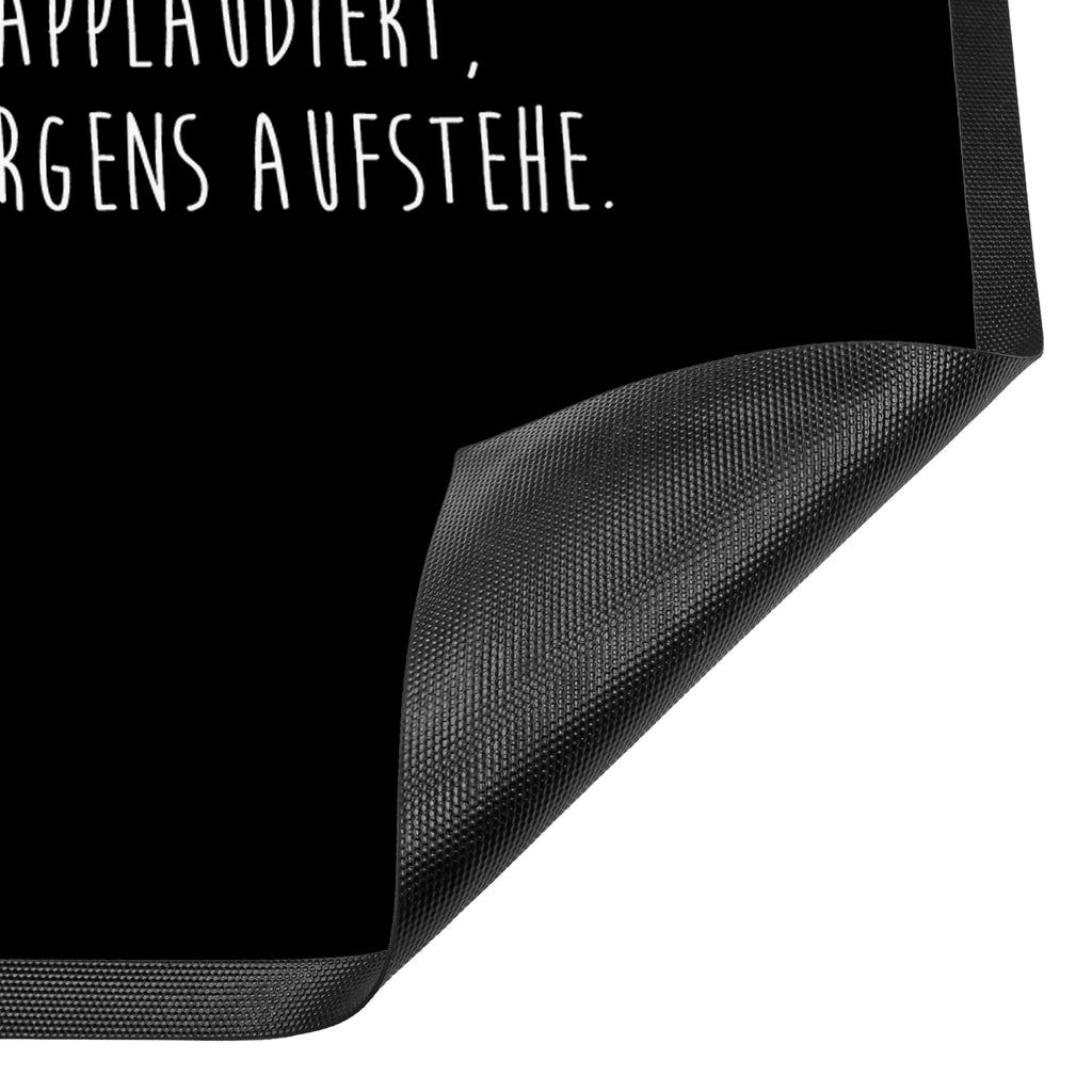 Fußmatte Pinguin marschierend Türvorleger, Schmutzmatte, Fußabtreter, Matte, Schmutzfänger, Fußabstreifer, Schmutzfangmatte, Türmatte, Motivfußmatte, Haustürmatte, Vorleger, Pinguin, Pinguine, Frühaufsteher, Langschläfer, Bruder, Schwester, Familie