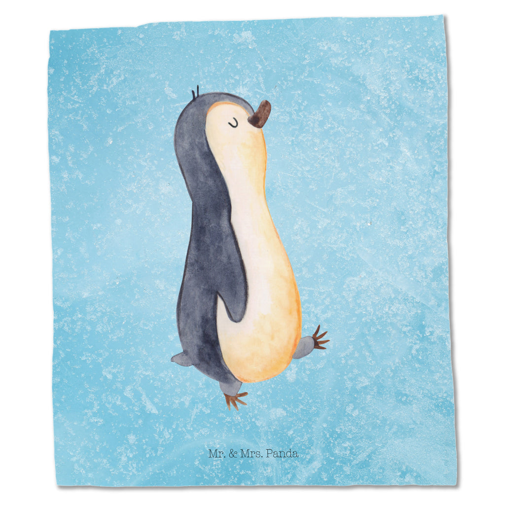 Tragetasche Pinguin marschierend Beuteltasche, Beutel, Einkaufstasche, Jutebeutel, Stoffbeutel, Pinguin, Pinguine, Frühaufsteher, Langschläfer, Bruder, Schwester, Familie