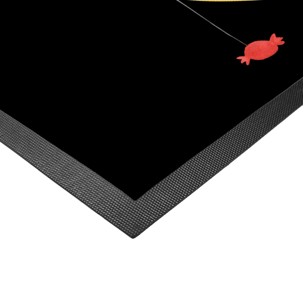 Fußmatte Pinguin Mond Türvorleger, Schmutzmatte, Fußabtreter, Matte, Schmutzfänger, Fußabstreifer, Schmutzfangmatte, Türmatte, Motivfußmatte, Haustürmatte, Vorleger, Pinguin, Pinguine, Spruch, schlafen, Nachtruhe, Einschlafen, Schlafzimmer, Schlafstörungen, Gästezimmer