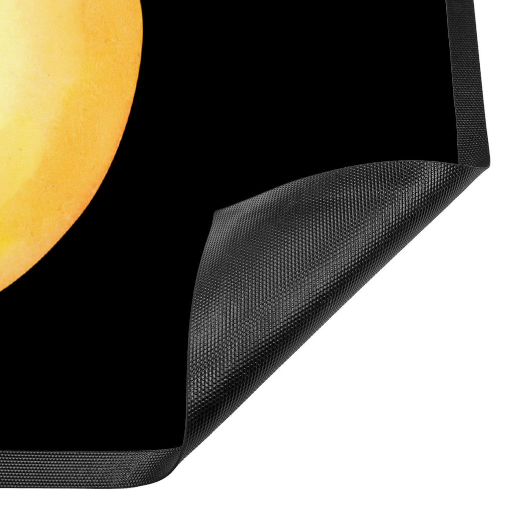 Fußmatte Pinguin Mond Türvorleger, Schmutzmatte, Fußabtreter, Matte, Schmutzfänger, Fußabstreifer, Schmutzfangmatte, Türmatte, Motivfußmatte, Haustürmatte, Vorleger, Pinguin, Pinguine, Spruch, schlafen, Nachtruhe, Einschlafen, Schlafzimmer, Schlafstörungen, Gästezimmer