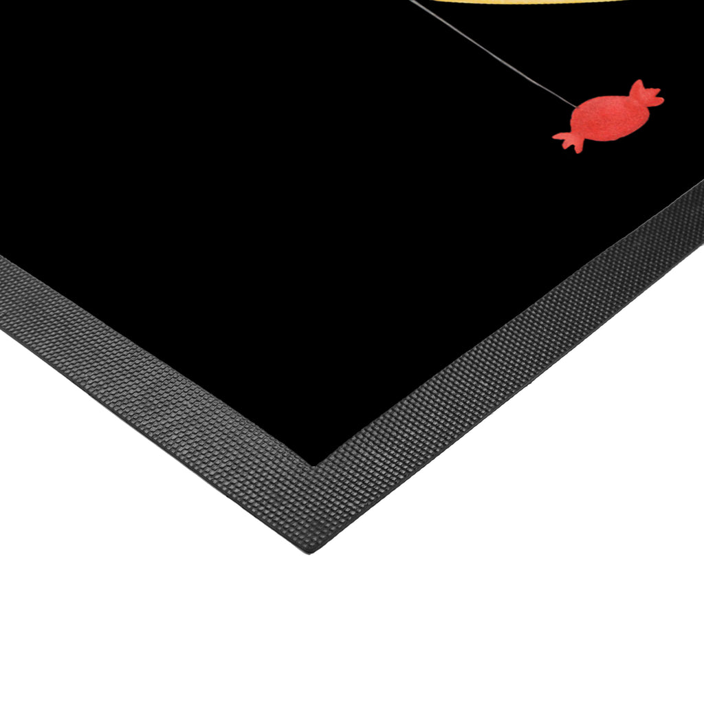 Fußmatte Pinguin Mond Türvorleger, Schmutzmatte, Fußabtreter, Matte, Schmutzfänger, Fußabstreifer, Schmutzfangmatte, Türmatte, Motivfußmatte, Haustürmatte, Vorleger, Pinguin, Pinguine, Spruch, schlafen, Nachtruhe, Einschlafen, Schlafzimmer, Schlafstörungen, Gästezimmer