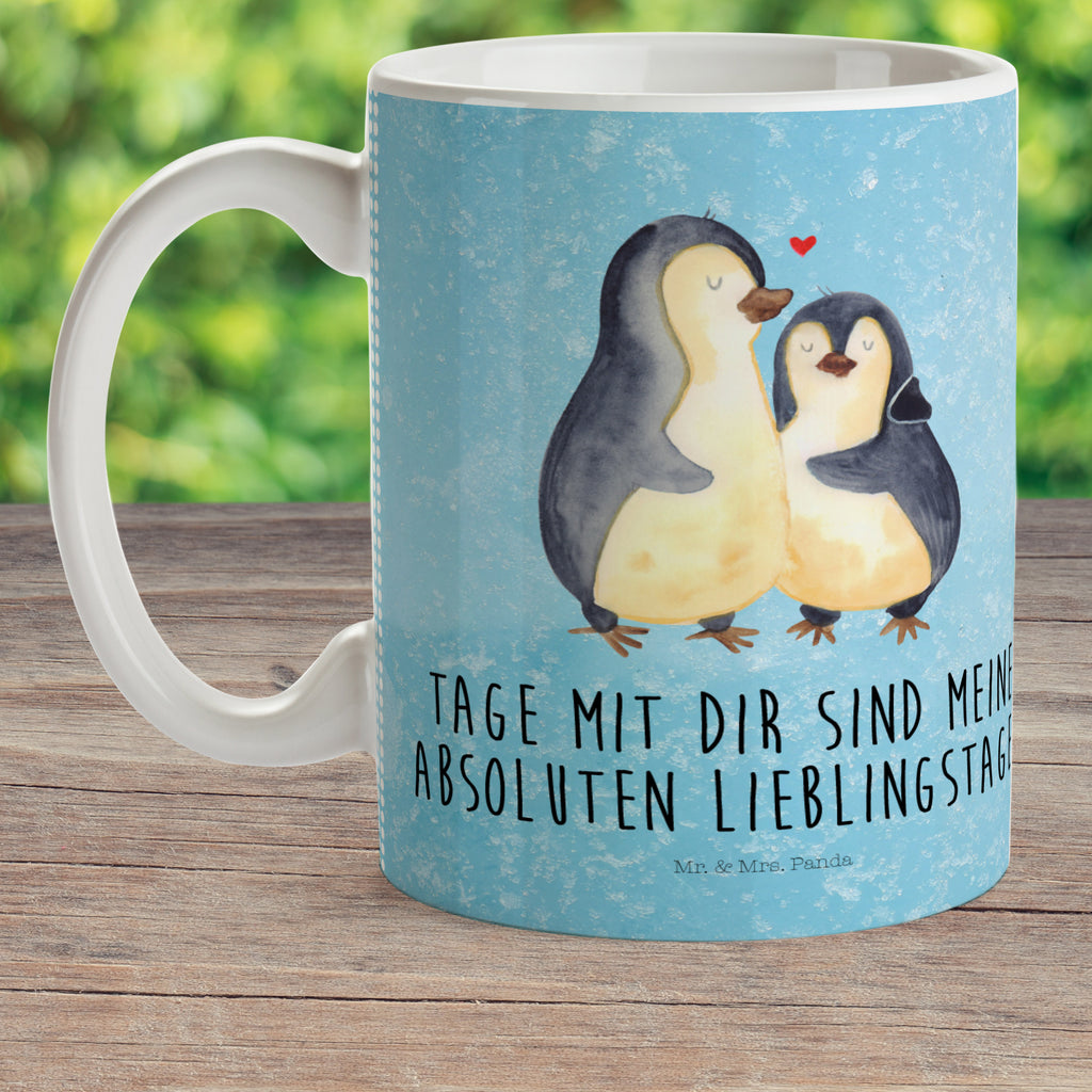 Kindertasse Pinguin umarmend Kunststoff Tasse, Kindergarten, Tasse, Trinkbecher, Camping Becher, Kaffeetasse, Kunststoffbecher, Kindergartenbecher, Outdoorgeschirr, Kunststoffgeschirr, Reisebecher, Reisetasse, Kinderbecher, Pinguin, Liebe, Liebespaar, Liebesbeweis, Liebesgeschenk, Verlobung, Jahrestag, Hochzeitstag, Hochzeit, Hochzeitsgeschenk
