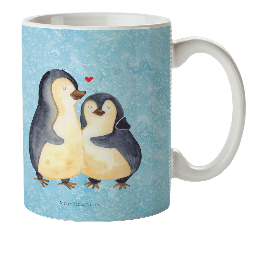 Kindertasse Pinguin umarmend Kunststoff Tasse, Kindergarten, Tasse, Trinkbecher, Camping Becher, Kaffeetasse, Kunststoffbecher, Kindergartenbecher, Outdoorgeschirr, Kunststoffgeschirr, Reisebecher, Reisetasse, Kinderbecher, Pinguin, Liebe, Liebespaar, Liebesbeweis, Liebesgeschenk, Verlobung, Jahrestag, Hochzeitstag, Hochzeit, Hochzeitsgeschenk