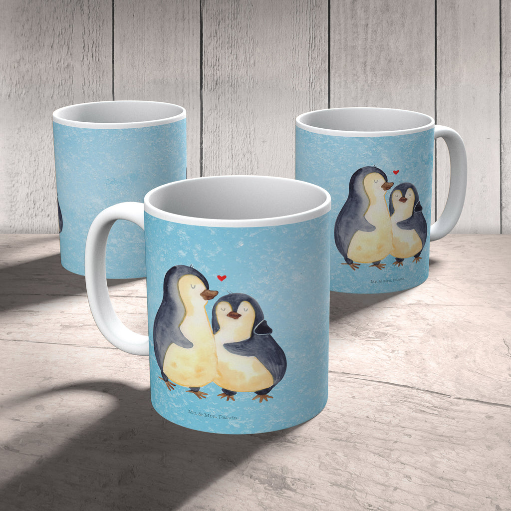 Kindertasse Pinguin umarmend Kunststoff Tasse, Kindergarten, Tasse, Trinkbecher, Camping Becher, Kaffeetasse, Kunststoffbecher, Kindergartenbecher, Outdoorgeschirr, Kunststoffgeschirr, Reisebecher, Reisetasse, Kinderbecher, Pinguin, Liebe, Liebespaar, Liebesbeweis, Liebesgeschenk, Verlobung, Jahrestag, Hochzeitstag, Hochzeit, Hochzeitsgeschenk
