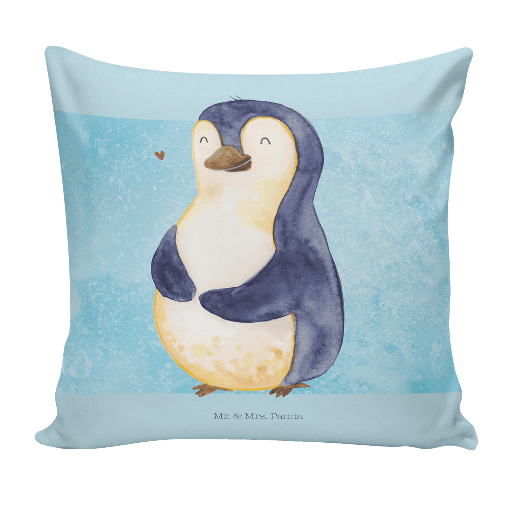 40x40 Kissen Pinguin Diät Kissenhülle, Kopfkissen, Sofakissen, Dekokissen, Motivkissen, Pinguin, Pinguine, Diät, Abnehmen, Abspecken, Gewicht, Motivation, Selbstliebe, Körperliebe, Selbstrespekt