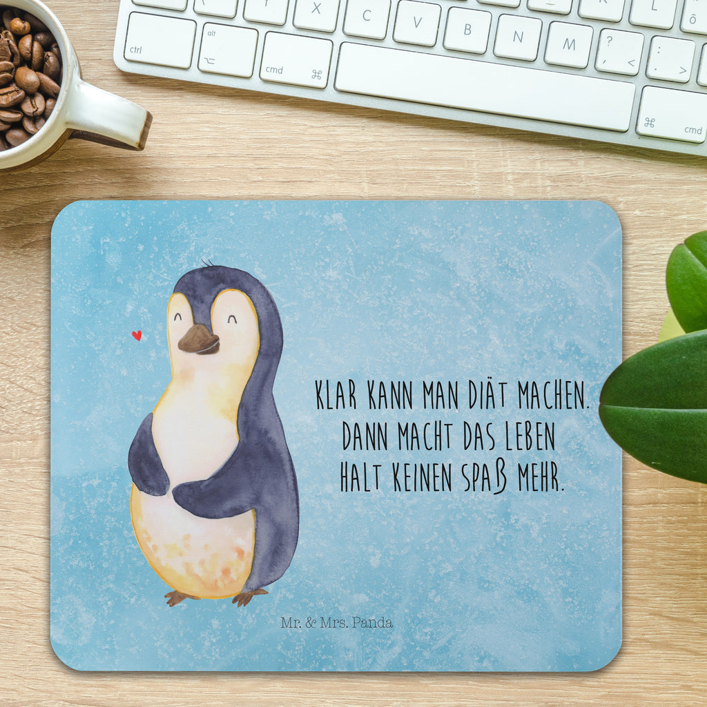 Mauspad Pinguin Diät Mousepad, Computer zubehör, Büroausstattung, PC Zubehör, Arbeitszimmer, Mauspad, Einzigartiges Mauspad, Designer Mauspad, Pinguin, Pinguine, Diät, Abnehmen, Abspecken, Gewicht, Motivation, Selbstliebe, Körperliebe, Selbstrespekt