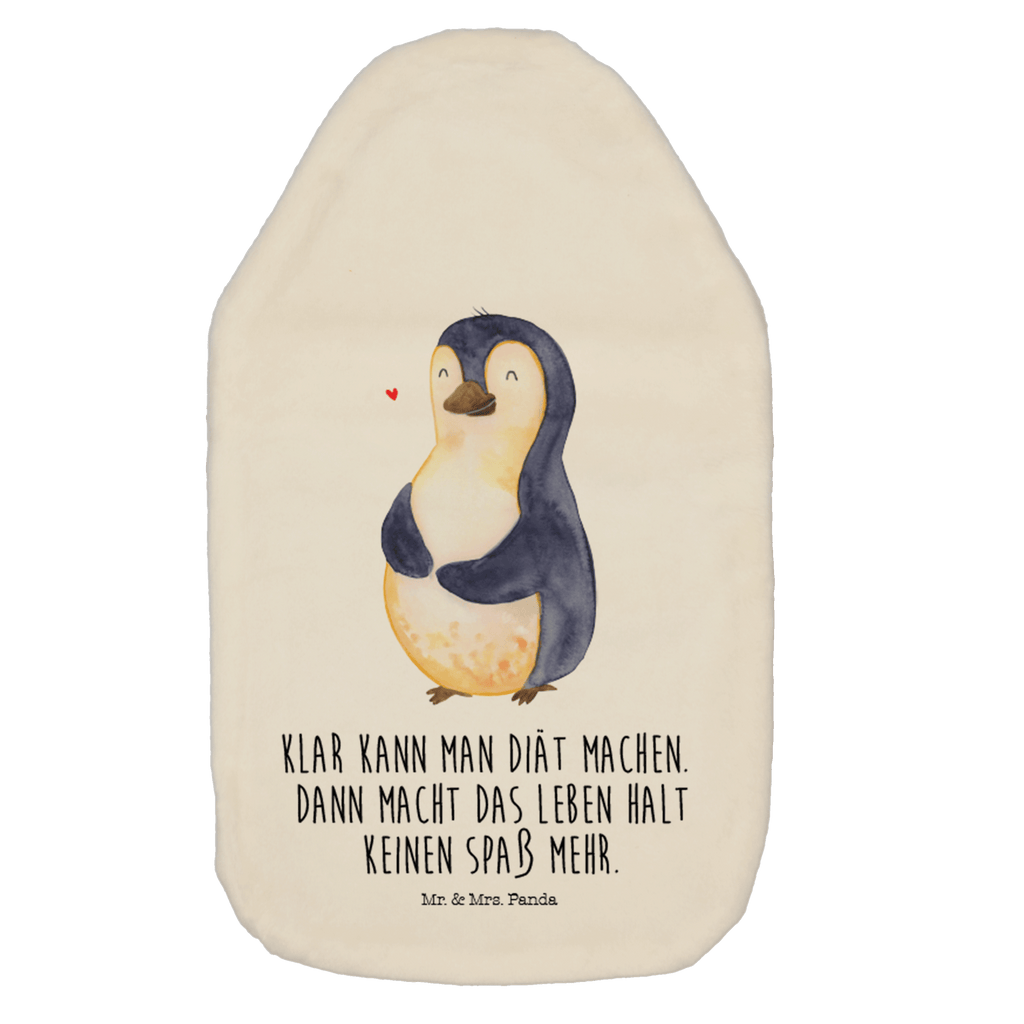 Wärmflasche Pinguin Diät Wärmekissen, Kinderwärmflasche, Körnerkissen, Wärmflaschenbezug, Wärmflasche mit Bezug, Pinguin, Pinguine, Diät, Abnehmen, Abspecken, Gewicht, Motivation, Selbstliebe, Körperliebe, Selbstrespekt