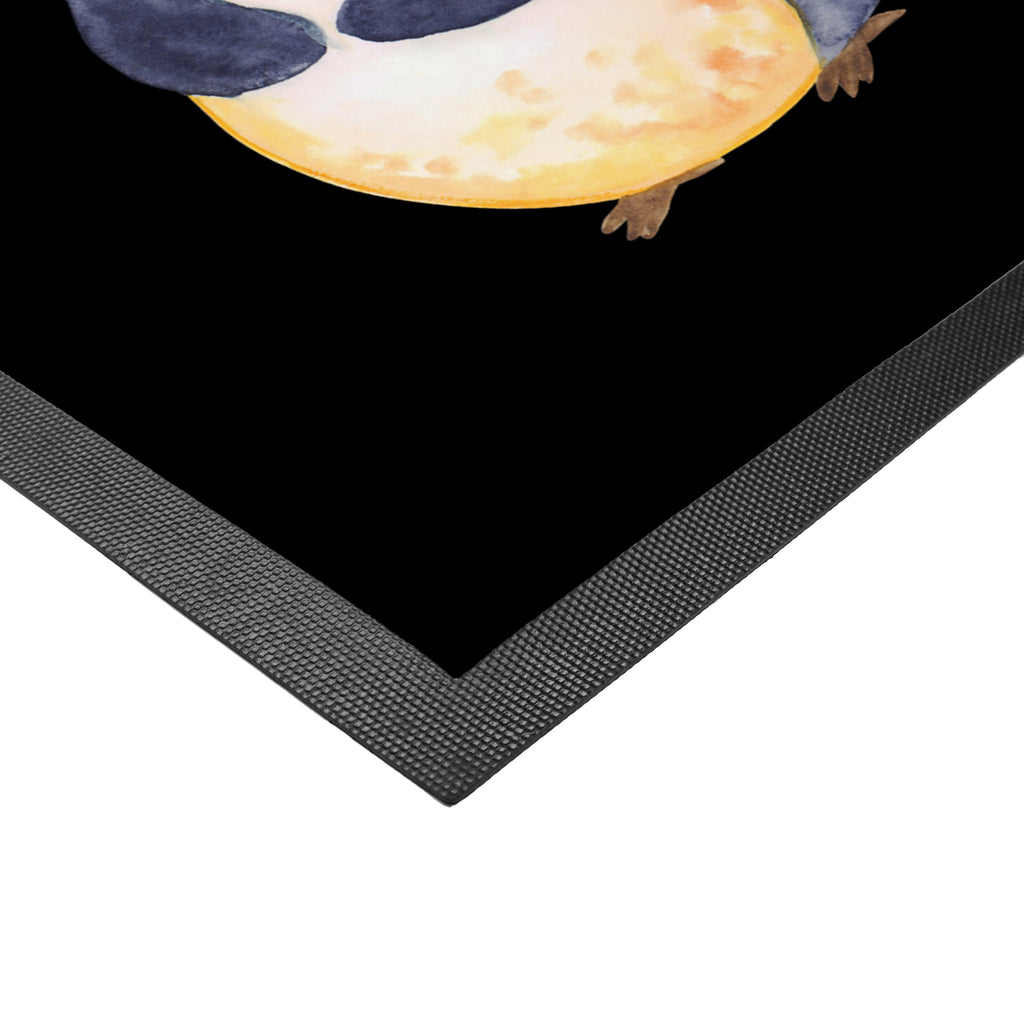 Fußmatte Pinguin Diät Türvorleger, Schmutzmatte, Fußabtreter, Matte, Schmutzfänger, Fußabstreifer, Schmutzfangmatte, Türmatte, Motivfußmatte, Haustürmatte, Vorleger, Pinguin, Pinguine, Diät, Abnehmen, Abspecken, Gewicht, Motivation, Selbstliebe, Körperliebe, Selbstrespekt