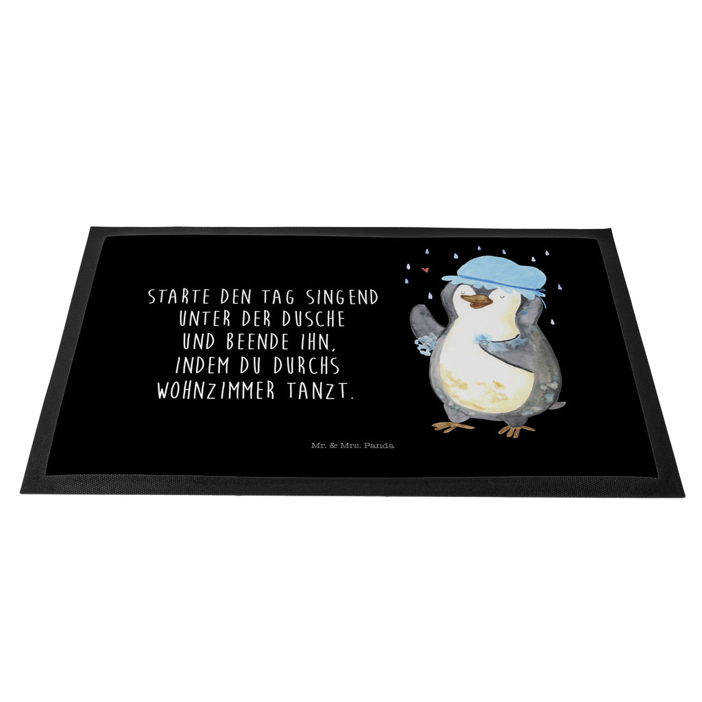 Fußmatte Pinguin duscht