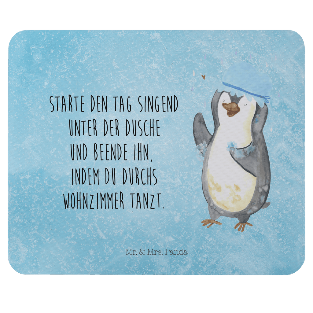 Mauspad Pinguin duscht Mousepad, Computer zubehör, Büroausstattung, PC Zubehör, Arbeitszimmer, Mauspad, Einzigartiges Mauspad, Designer Mauspad, Pinguin, Pinguine, Dusche, duschen, Lebensmotto, Motivation, Neustart, Neuanfang, glücklich sein