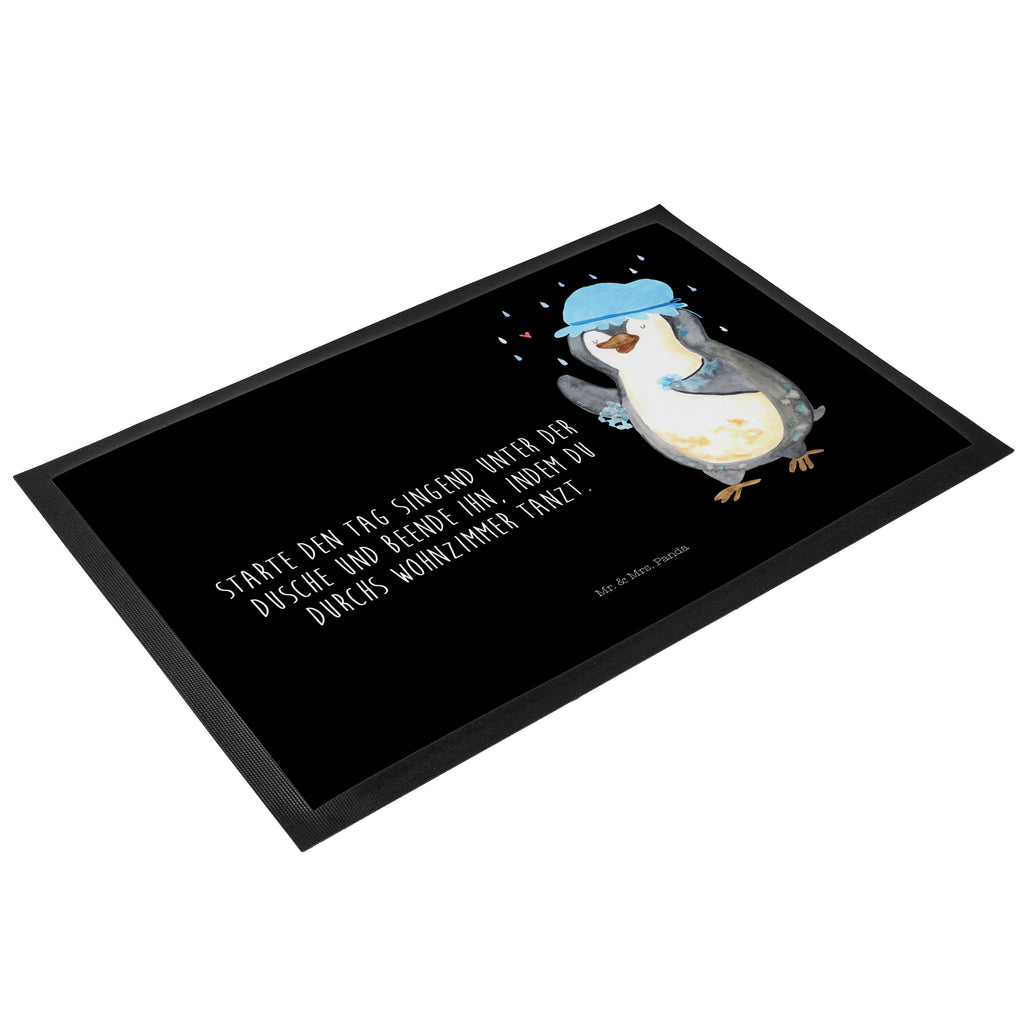 Fußmatte Pinguin duscht