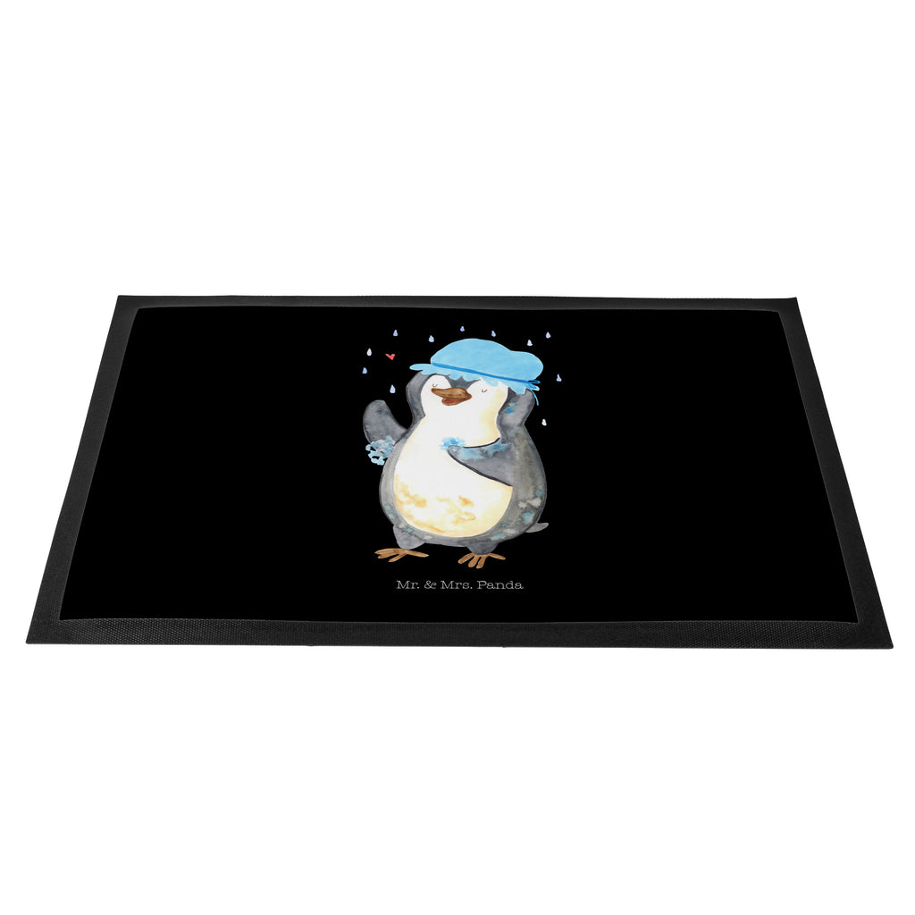 Fußmatte Pinguin duscht