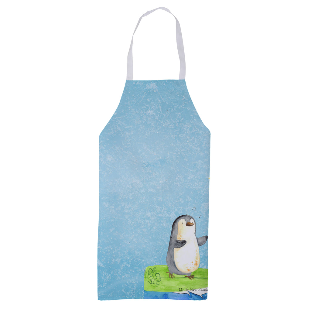 Kochschürze Pinguin Surfer Schürze, Backschürze, Küchenschürze, Grillschürze, Latzschürze, Pinguin, Pinguine, surfen, Surfer, Hawaii, Urlaub, Wellen, Wellen reiten, Portugal