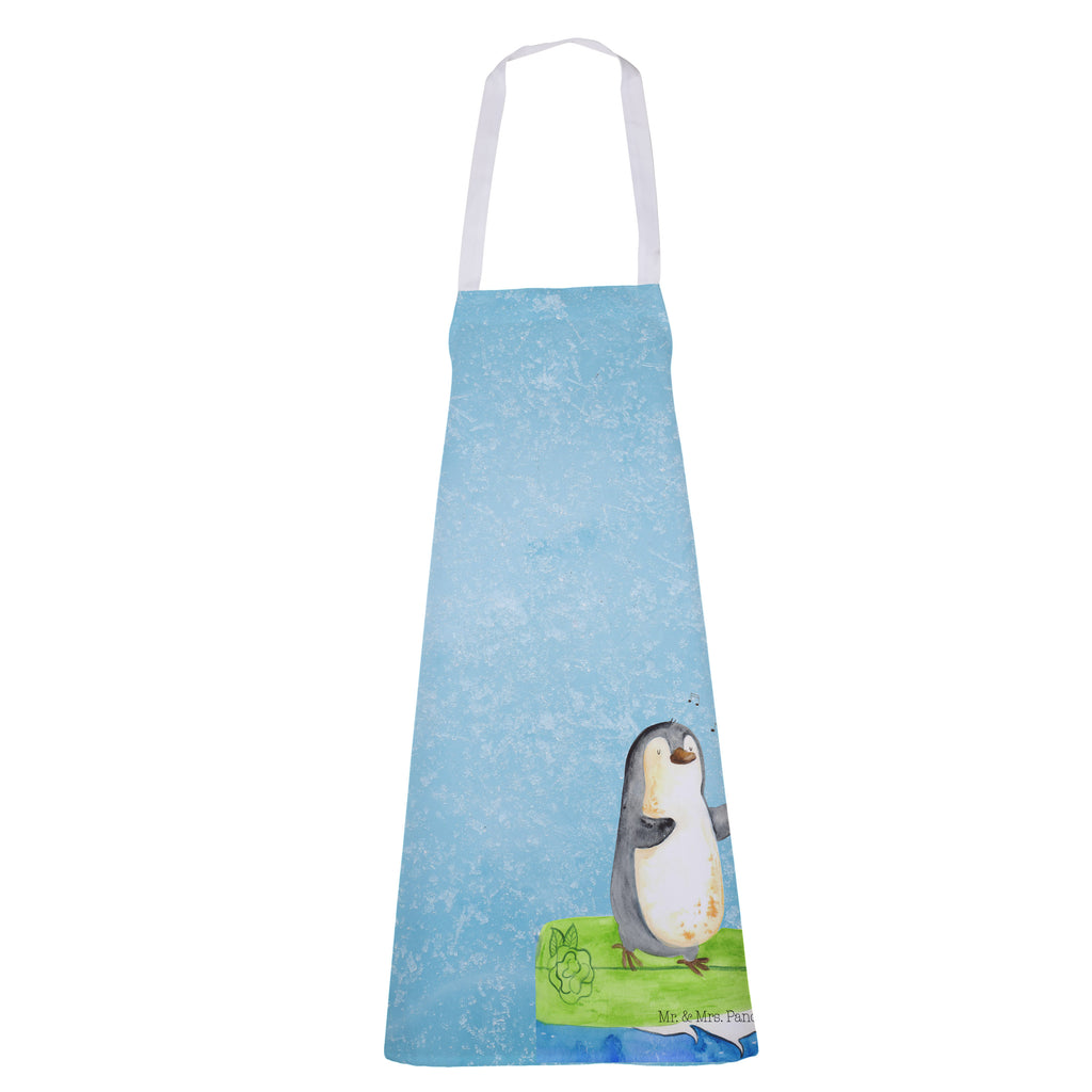 Kochschürze Pinguin Surfer Schürze, Backschürze, Küchenschürze, Grillschürze, Latzschürze, Pinguin, Pinguine, surfen, Surfer, Hawaii, Urlaub, Wellen, Wellen reiten, Portugal