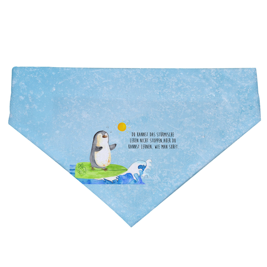 Hundehalstuch S Pinguin Surfer Hundehalstuch, Halstuch, Hunde, Tuch, klein, kleine Hunde, Pinguin, Pinguine, surfen, Surfer, Hawaii, Urlaub, Wellen, Wellen reiten, Portugal