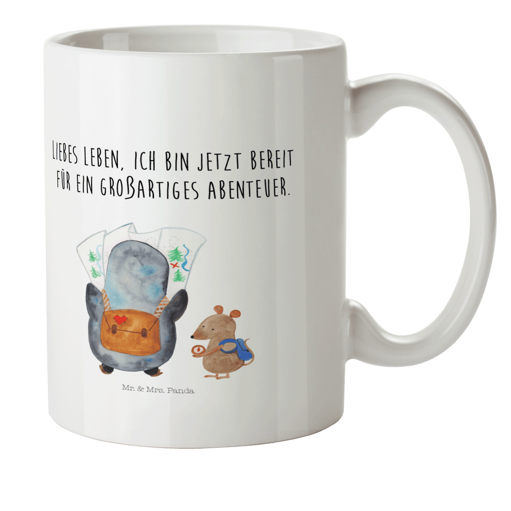 Kindertasse Pinguin & Maus Wanderer Kunststoff Tasse, Kindergarten, Tasse, Trinkbecher, Camping Becher, Kaffeetasse, Kunststoffbecher, Kindergartenbecher, Outdoorgeschirr, Kunststoffgeschirr, Reisebecher, Reisetasse, Kinderbecher, Pinguin, Pinguine, Abenteurer, Abenteuer, Roadtrip, Ausflug, Wanderlust, wandern
