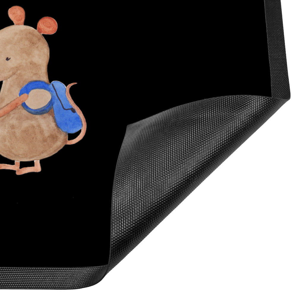 Fußmatte Pinguin & Maus Wanderer Türvorleger, Schmutzmatte, Fußabtreter, Matte, Schmutzfänger, Fußabstreifer, Schmutzfangmatte, Türmatte, Motivfußmatte, Haustürmatte, Vorleger, Pinguin, Pinguine, Abenteurer, Abenteuer, Roadtrip, Ausflug, Wanderlust, wandern