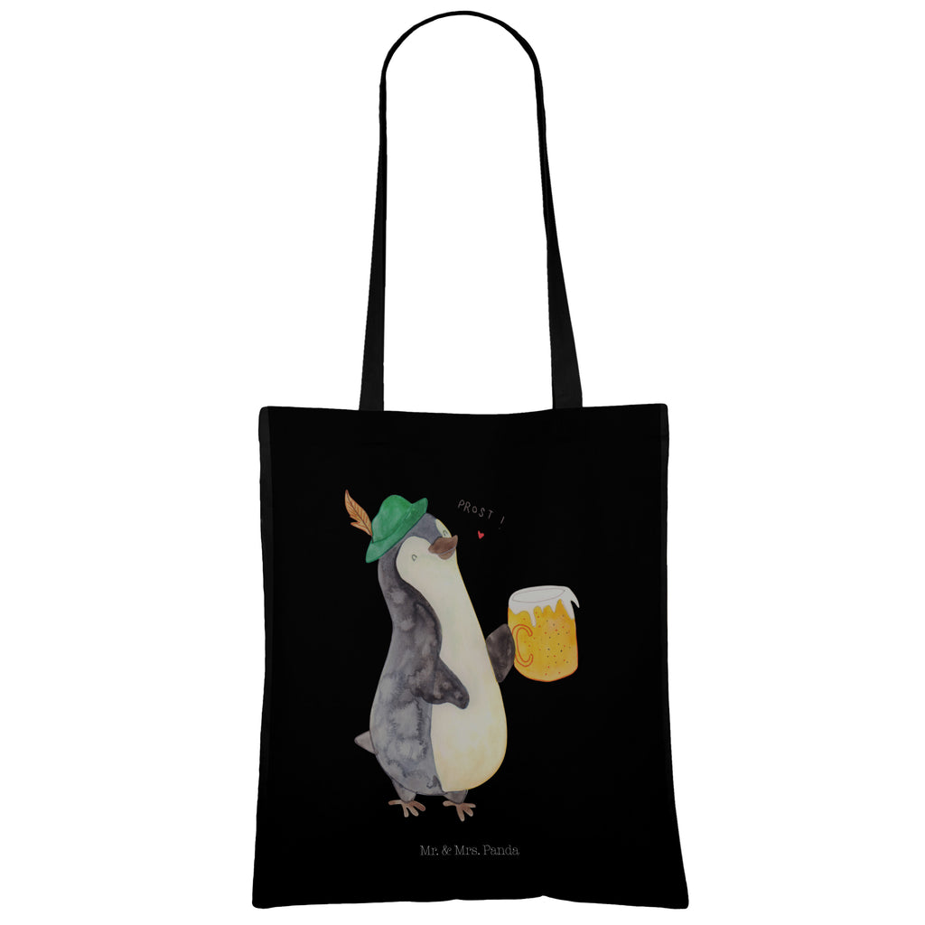 Tragetasche Pinguin Bier Beuteltasche, Beutel, Einkaufstasche, Jutebeutel, Stoffbeutel, Pinguin, Pinguine, Bier, Oktoberfest