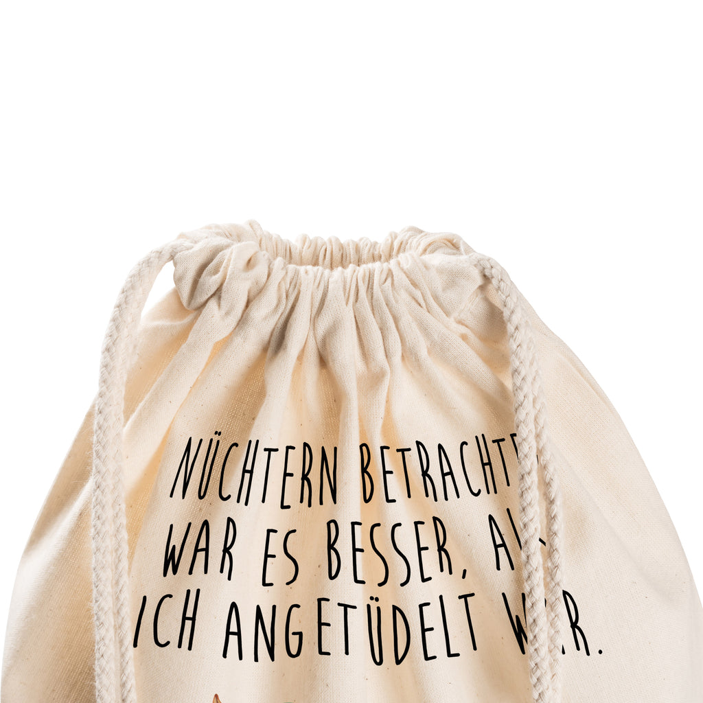 Sportbeutel Pinguin Bier Turnbeutel, Beutel, Sporttasche, Tasche, Stoffbeutel, Pinguin, Pinguine, Bier, Oktoberfest