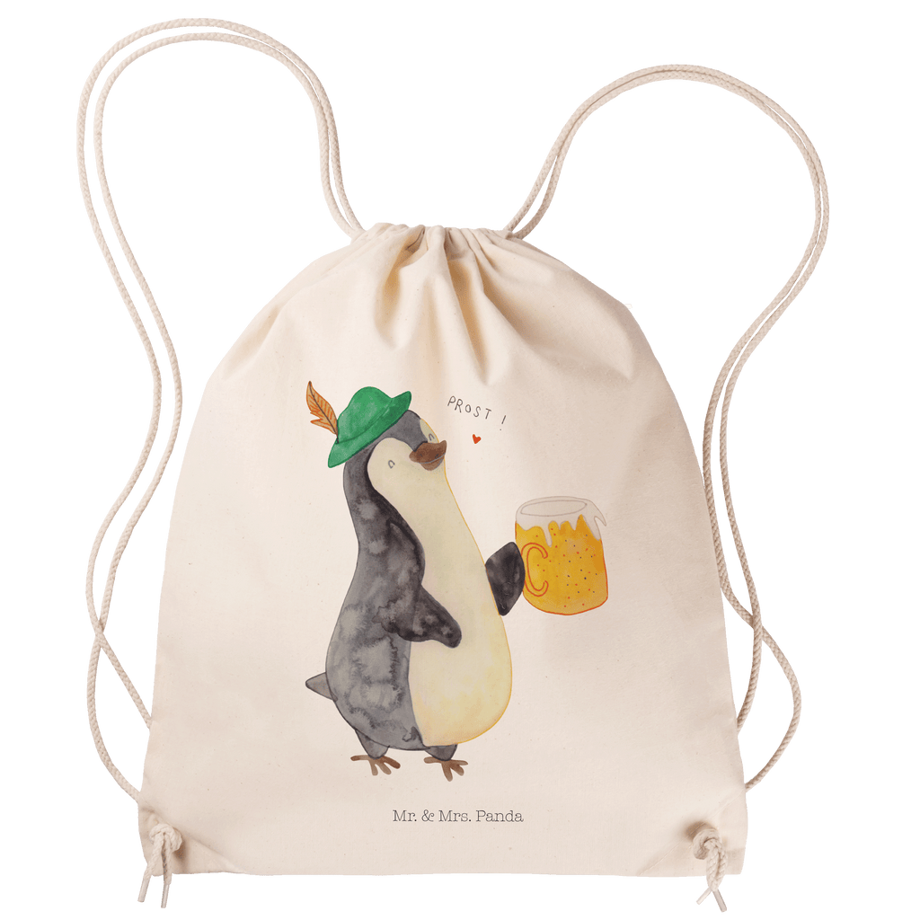 Sportbeutel Pinguin Bier Turnbeutel, Beutel, Sporttasche, Tasche, Stoffbeutel, Pinguin, Pinguine, Bier, Oktoberfest