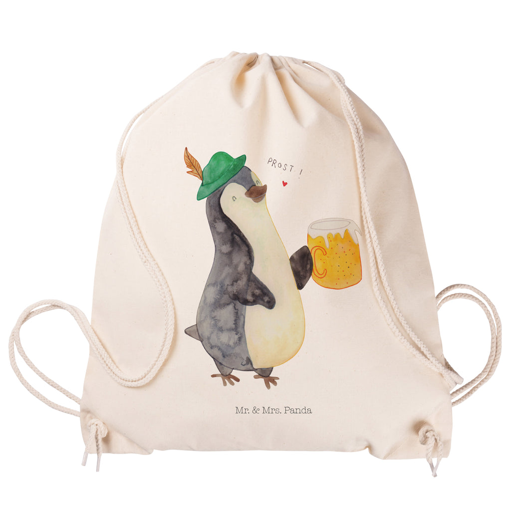 Sportbeutel Pinguin Bier Turnbeutel, Beutel, Sporttasche, Tasche, Stoffbeutel, Pinguin, Pinguine, Bier, Oktoberfest