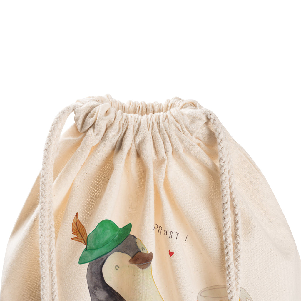 Sportbeutel Pinguin Bier Turnbeutel, Beutel, Sporttasche, Tasche, Stoffbeutel, Pinguin, Pinguine, Bier, Oktoberfest