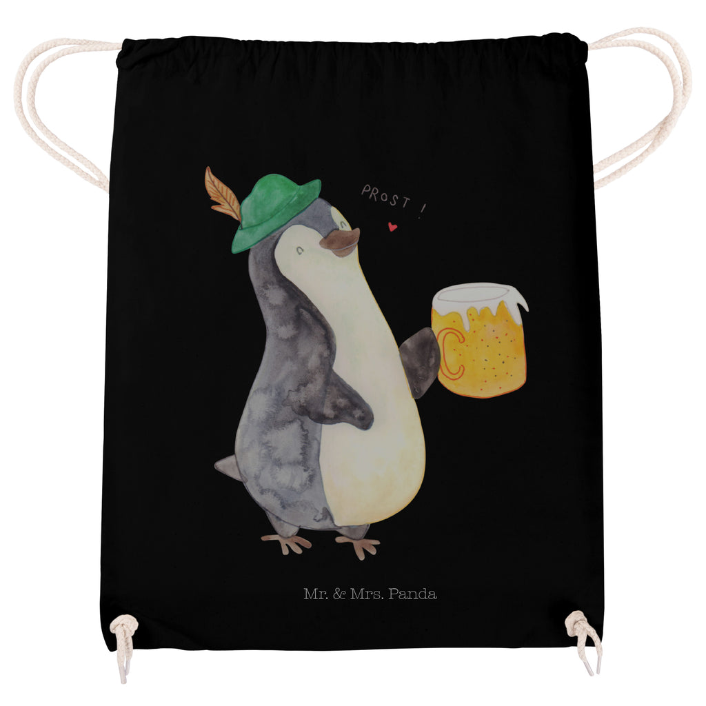 Sportbeutel Pinguin Bier Turnbeutel, Beutel, Sporttasche, Tasche, Stoffbeutel, Pinguin, Pinguine, Bier, Oktoberfest