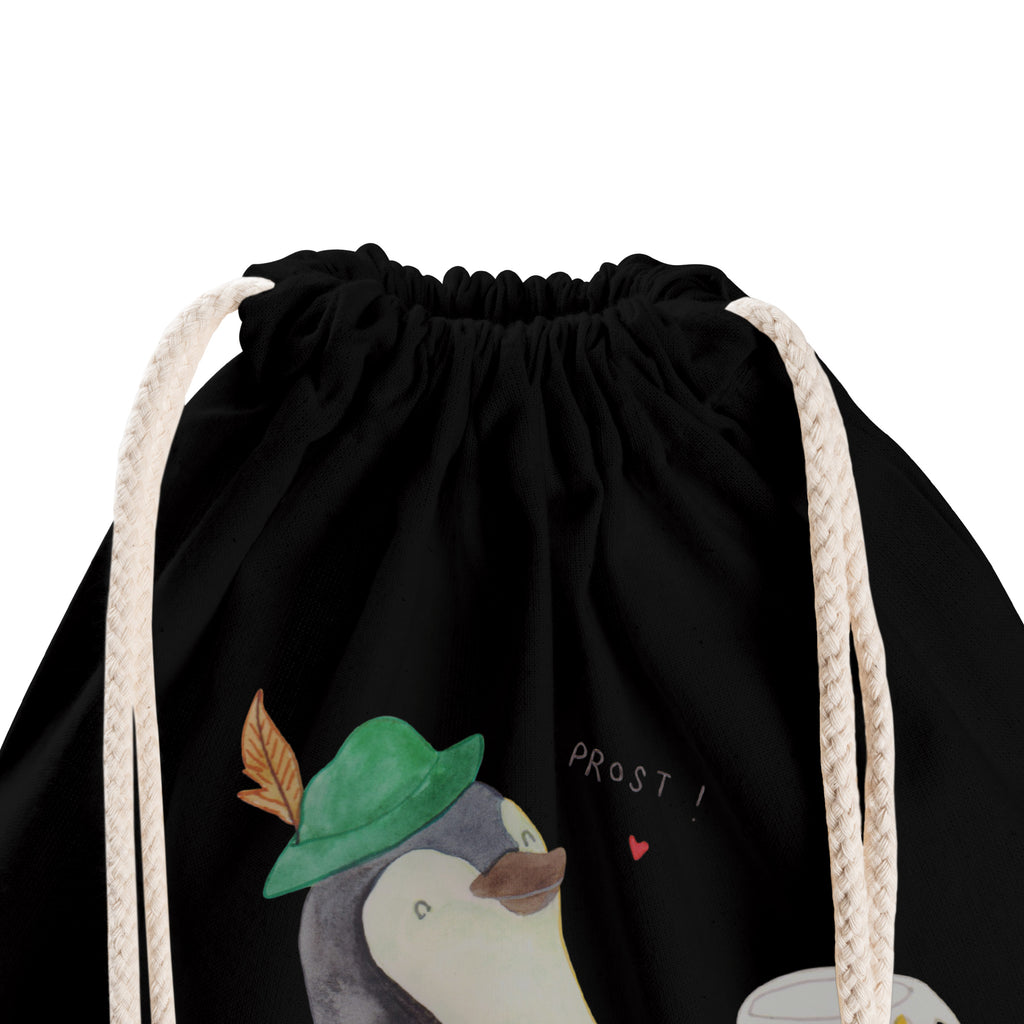 Sportbeutel Pinguin Bier Turnbeutel, Beutel, Sporttasche, Tasche, Stoffbeutel, Pinguin, Pinguine, Bier, Oktoberfest