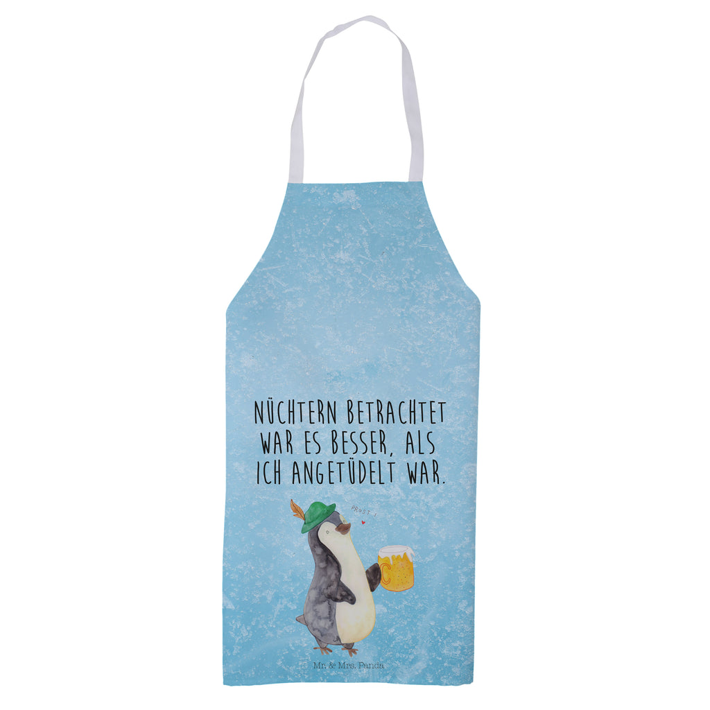 Kochschürze Pinguin Bier Schürze, Backschürze, Küchenschürze, Grillschürze, Latzschürze, Pinguin, Pinguine, Bier, Oktoberfest