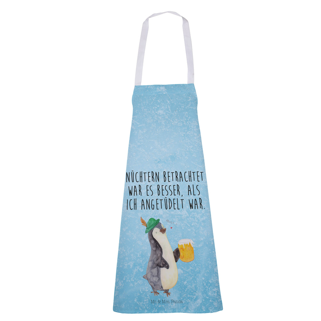 Kochschürze Pinguin Bier Schürze, Backschürze, Küchenschürze, Grillschürze, Latzschürze, Pinguin, Pinguine, Bier, Oktoberfest