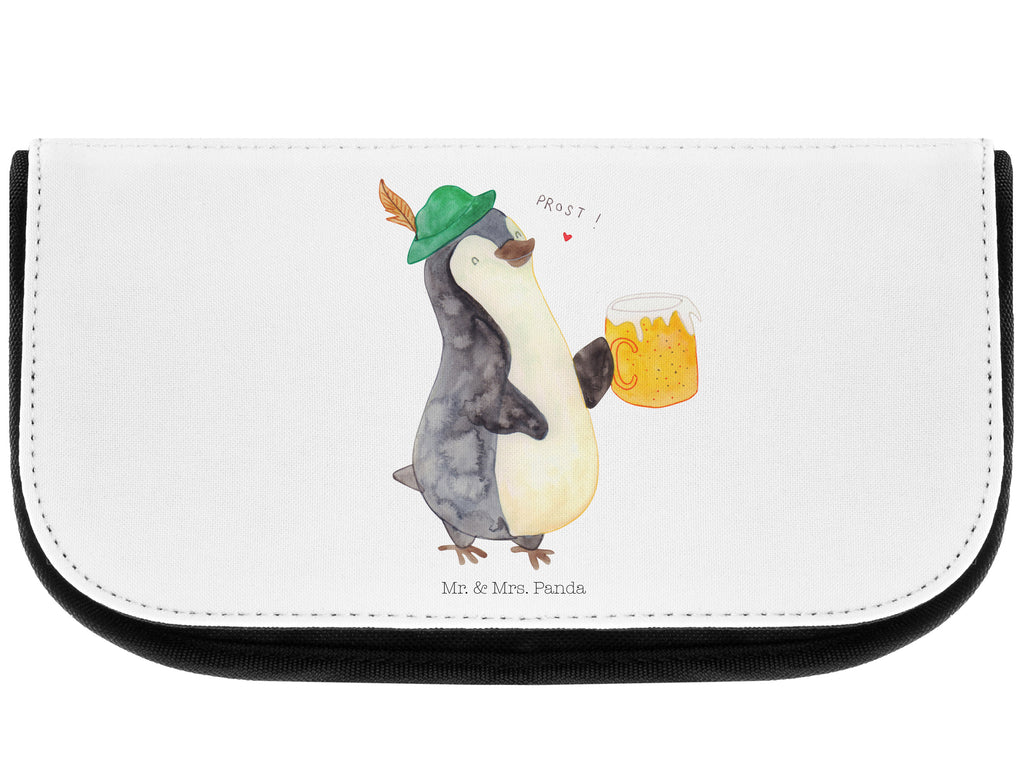 Kosmetiktasche Pinguin Bier Kosmetikbeutel, Kulturtasche, Kulturbeutel, Schminktasche, Make-Up Tasche, Pinguin, Pinguine, Bier, Oktoberfest