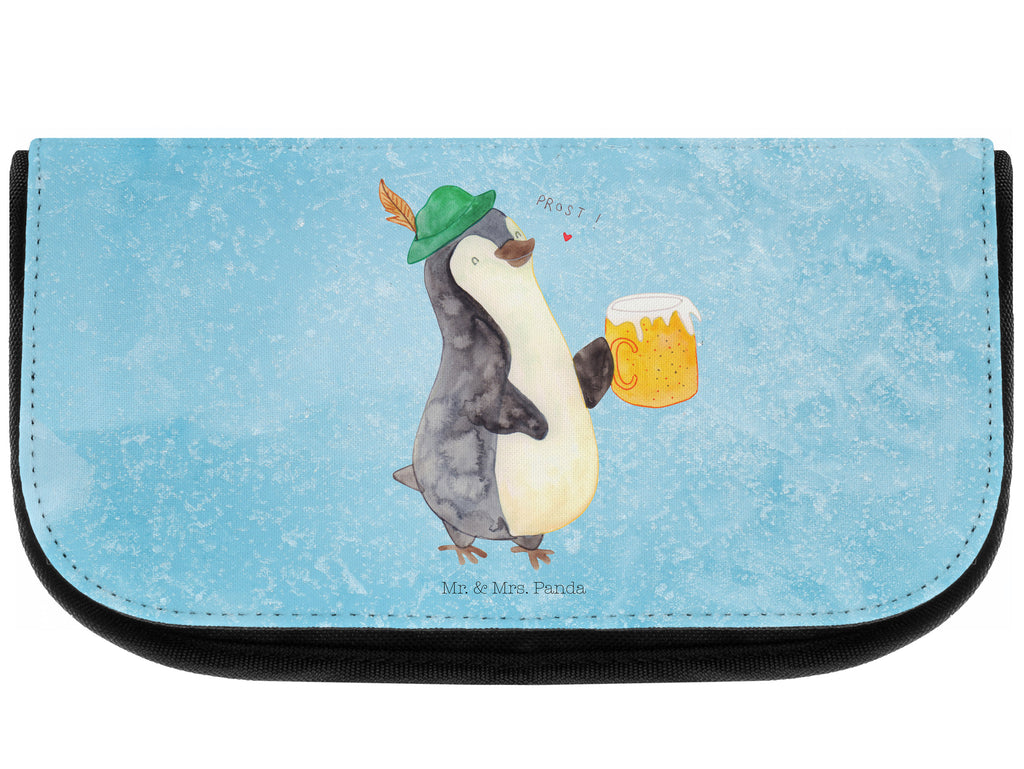 Kosmetiktasche Pinguin Bier Kosmetikbeutel, Kulturtasche, Kulturbeutel, Schminktasche, Make-Up Tasche, Pinguin, Pinguine, Bier, Oktoberfest