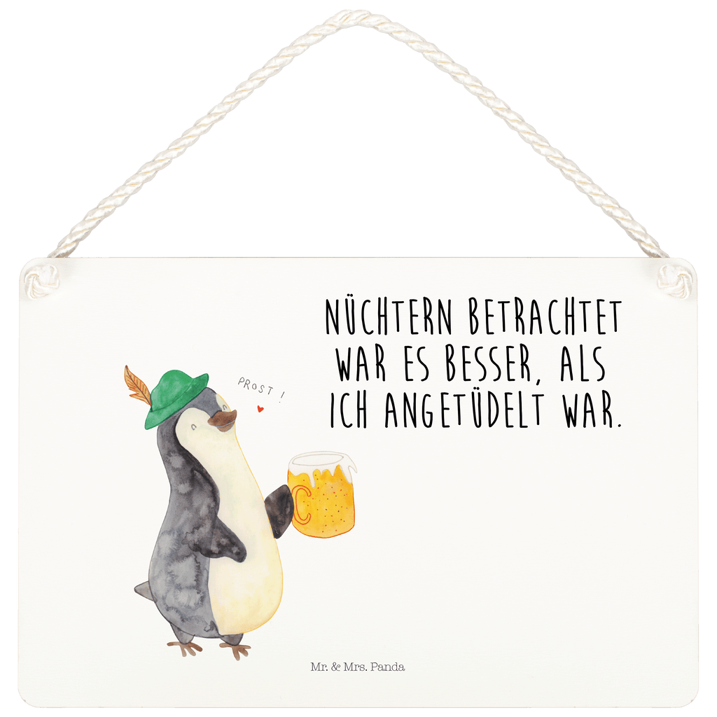 Deko Schild Pinguin Bier Dekoschild, Deko Schild, Schild, Tür Schild, Türschild, Holzschild, Wandschild, Wanddeko, Pinguin, Pinguine, Bier, Oktoberfest