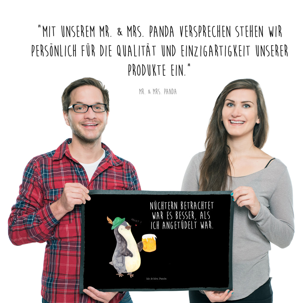 Fußmatte Pinguin Bier Türvorleger, Schmutzmatte, Fußabtreter, Matte, Schmutzfänger, Fußabstreifer, Schmutzfangmatte, Türmatte, Motivfußmatte, Haustürmatte, Vorleger, Pinguin, Pinguine, Bier, Oktoberfest