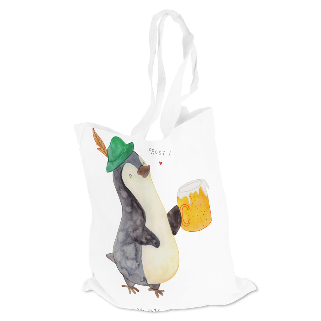 Tragetasche Pinguin Bier Beuteltasche, Beutel, Einkaufstasche, Jutebeutel, Stoffbeutel, Pinguin, Pinguine, Bier, Oktoberfest