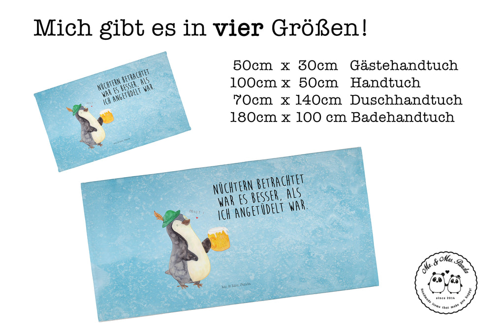 50 x 100 Handtuch Pinguin Bier Handtuch, Badehandtuch, Badezimmer, Handtücher, groß, Kinder, Baby, Pinguin, Pinguine, Bier, Oktoberfest