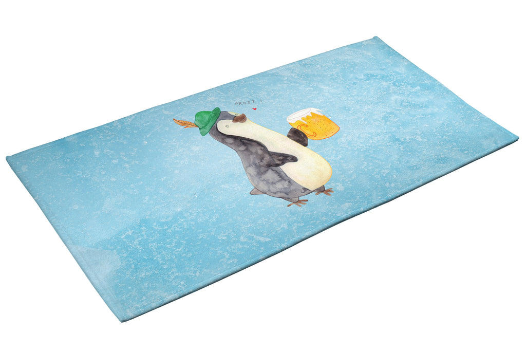 50 x 100 Handtuch Pinguin Bier Handtuch, Badehandtuch, Badezimmer, Handtücher, groß, Kinder, Baby, Pinguin, Pinguine, Bier, Oktoberfest