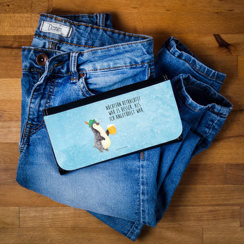 Damen Portemonnaie Pinguin Bier Portemonnaie, Portemonee, Geldbörse, Damen, Groß, XXL, Geldbeutel, Portemonnaies, Pinguin, Pinguine, Bier, Oktoberfest