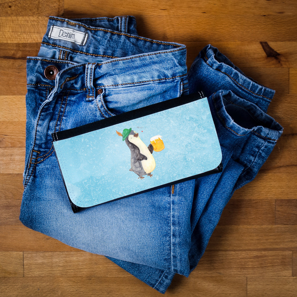 Damen Portemonnaie Pinguin Bier Portemonnaie, Portemonee, Geldbörse, Damen, Groß, XXL, Geldbeutel, Portemonnaies, Pinguin, Pinguine, Bier, Oktoberfest