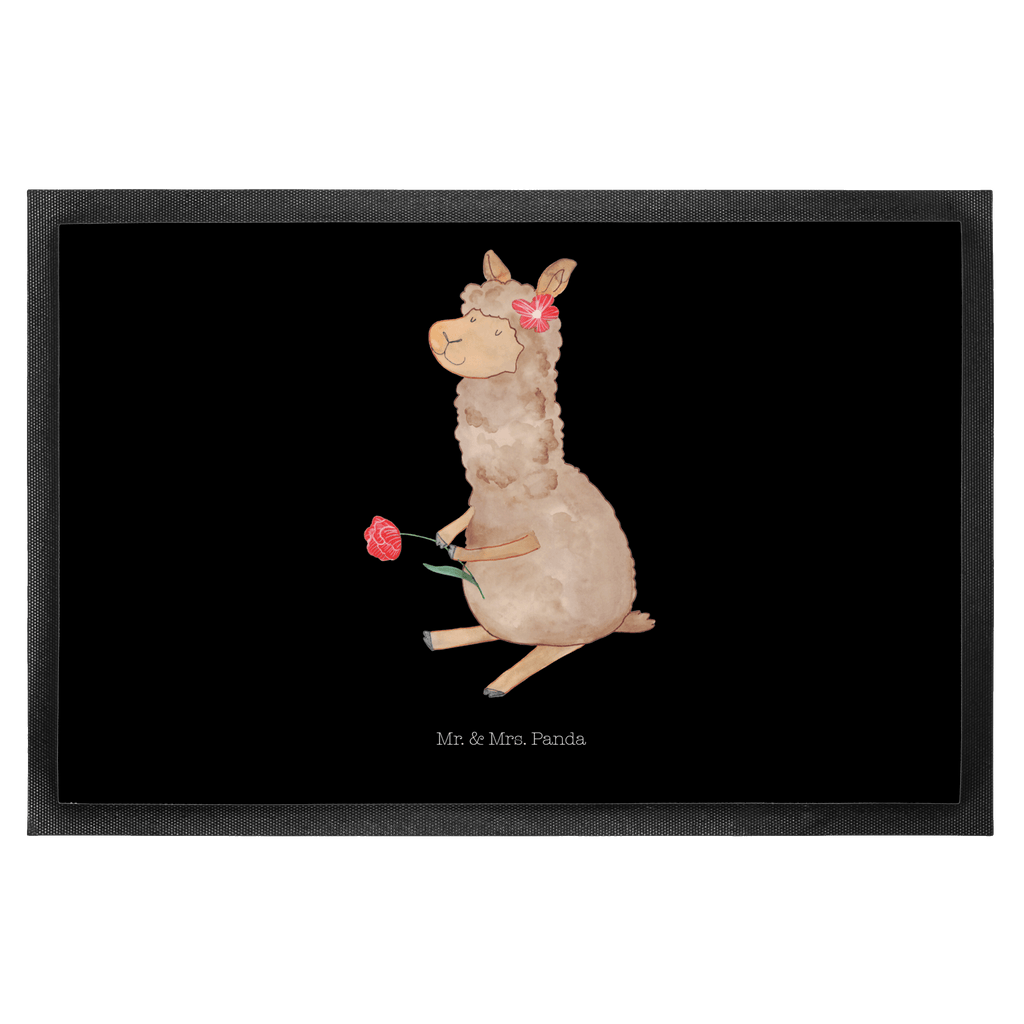 Fußmatte Alpaka Blume Alpaka, Lama, Blume, Lamas, Alpaka Zitat, Alpaka Spruch, Alpaka Dekor, Alpaka Geschenk, Alpaka Dekoration, Alpaka Witz, Motiv Alpaka Türvorleger, Schmutzmatte, Fußabtreter, Matte, Schmutzfänger, Fußabstreifer, Schmutzfangmatte, Türmatte, Motivfußmatte,  Haustürmatte, Vorleger  Alpaka, Lama