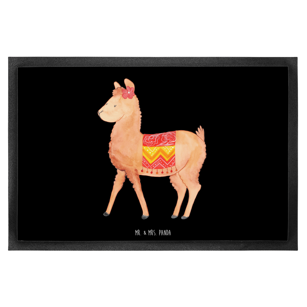 Fußmatte Alpaka stolz  Türvorleger, Schmutzmatte, Fußabtreter, Matte, Schmutzfänger, Fußabstreifer, Schmutzfangmatte, Türmatte, Motivfußmatte,  Haustürmatte, Vorleger  Alpaka, Lama