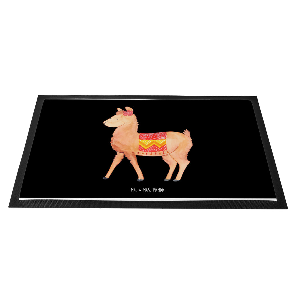 Fußmatte Alpaka stolz  Türvorleger, Schmutzmatte, Fußabtreter, Matte, Schmutzfänger, Fußabstreifer, Schmutzfangmatte, Türmatte, Motivfußmatte,  Haustürmatte, Vorleger  Alpaka, Lama