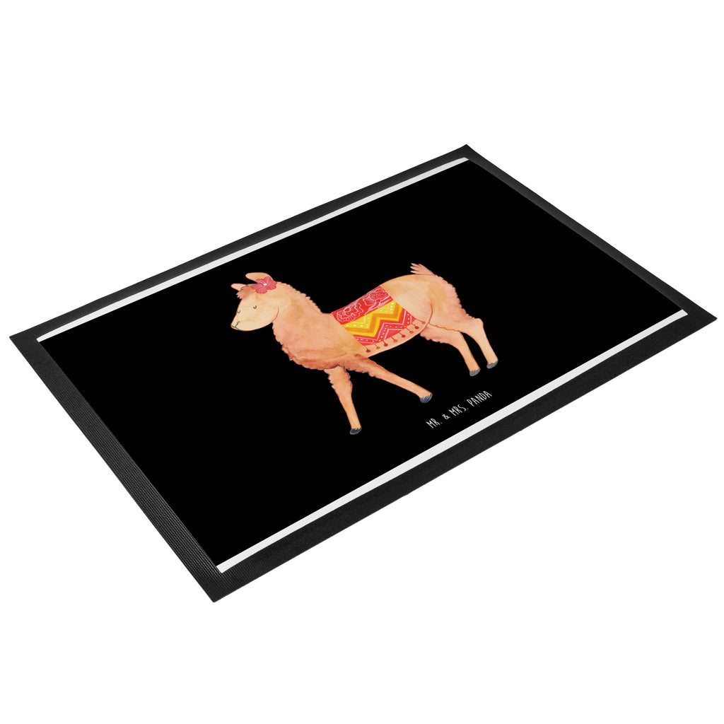 Fußmatte Alpaka stolz  Türvorleger, Schmutzmatte, Fußabtreter, Matte, Schmutzfänger, Fußabstreifer, Schmutzfangmatte, Türmatte, Motivfußmatte,  Haustürmatte, Vorleger  Alpaka, Lama