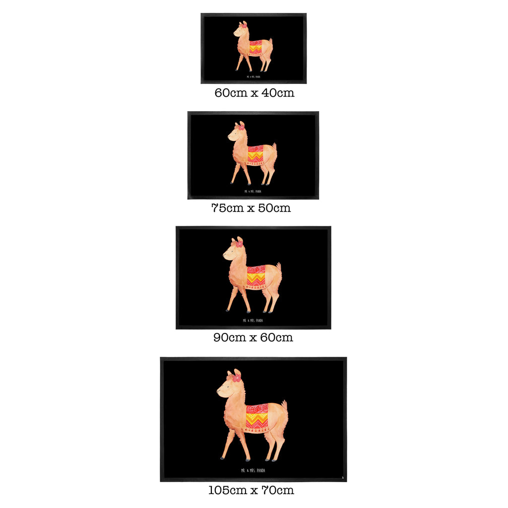 Fußmatte Alpaka stolz  Türvorleger, Schmutzmatte, Fußabtreter, Matte, Schmutzfänger, Fußabstreifer, Schmutzfangmatte, Türmatte, Motivfußmatte,  Haustürmatte, Vorleger  Alpaka, Lama