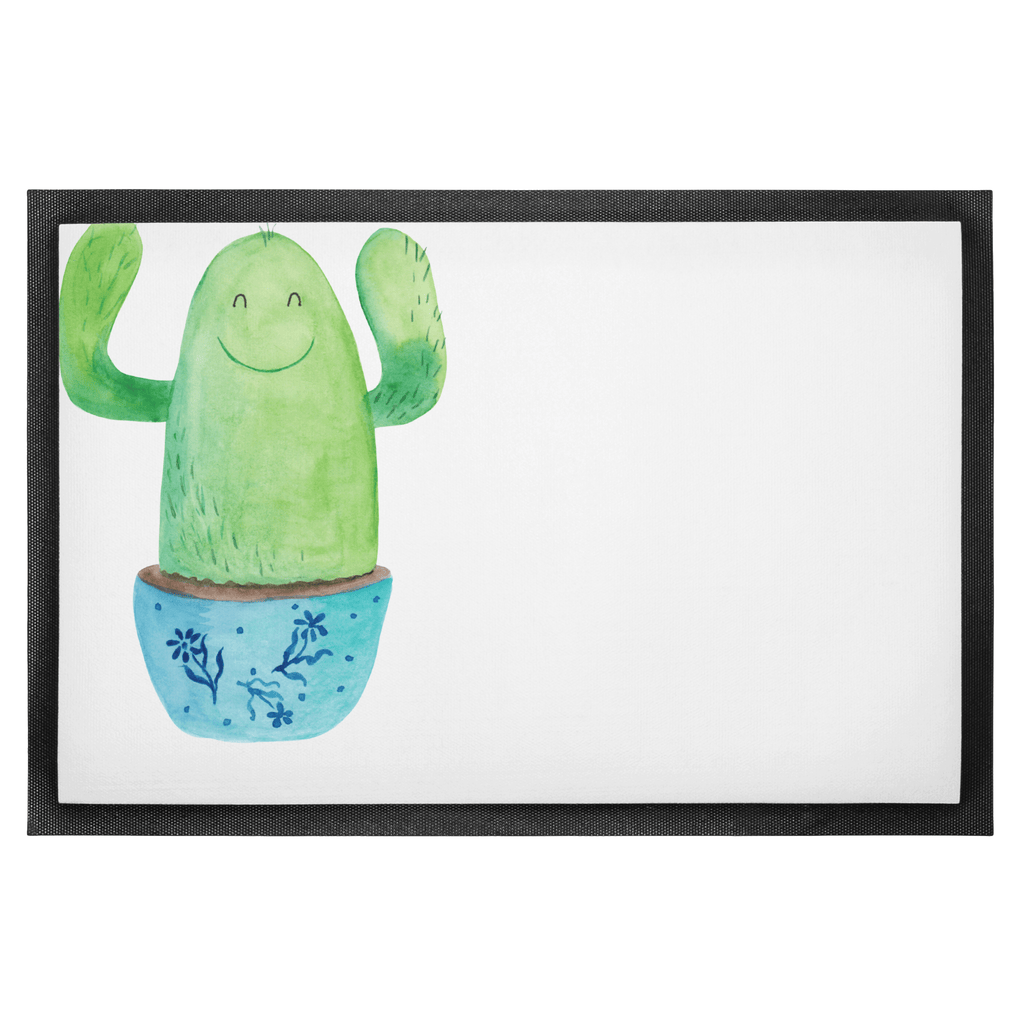 Fußmatte Kaktus Happy Türvorleger, Schmutzmatte, Fußabtreter, Matte, Schmutzfänger, Fußabstreifer, Schmutzfangmatte, Türmatte, Motivfußmatte, Haustürmatte, Vorleger, Kaktus, Kakteen, Motivation, Spruch, lustig, Kindersicherung, Neustart, Büro, Büroalltag, Kollege, Kollegin, Freundin, Mutter, Familie, Ausbildung