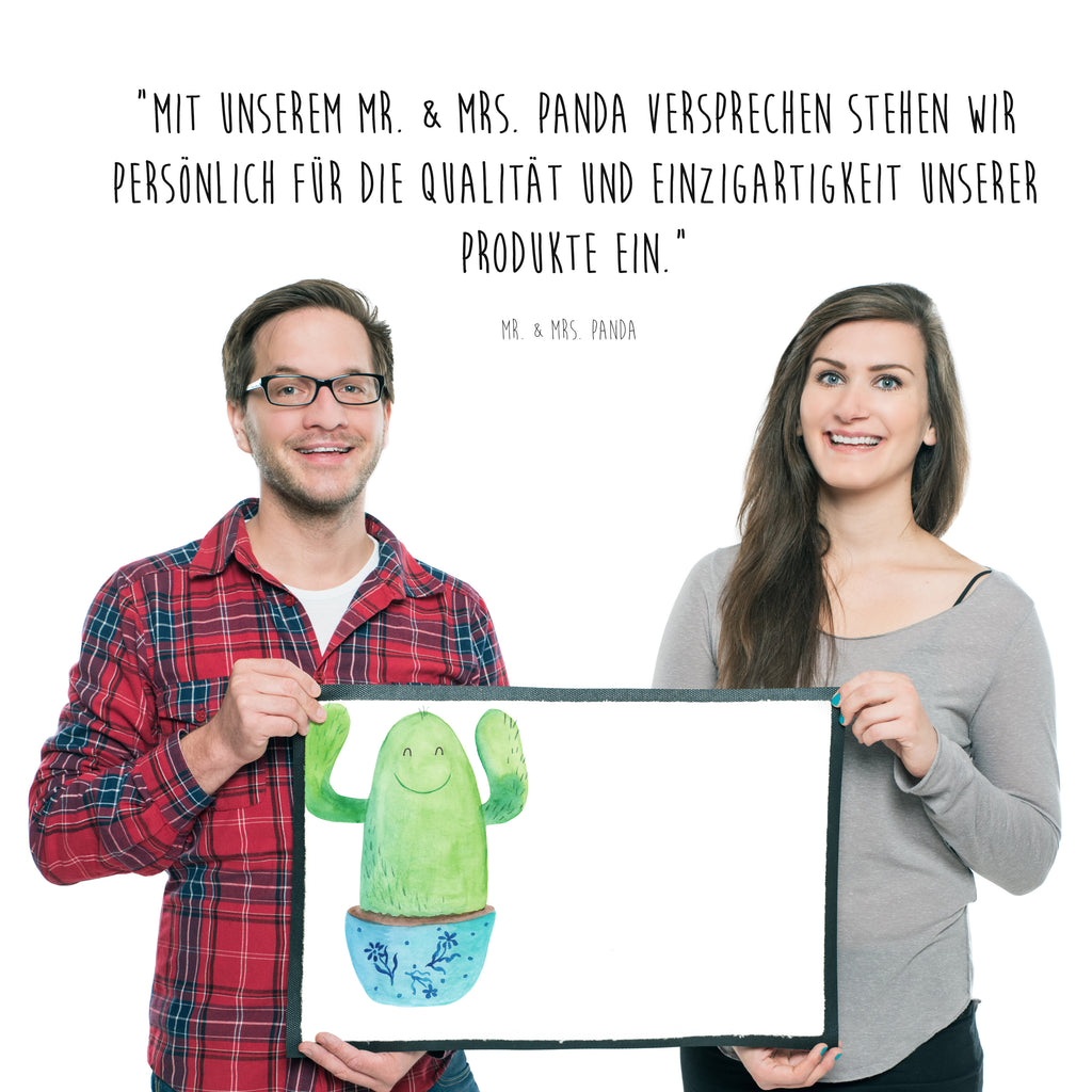 Fußmatte Kaktus Happy Türvorleger, Schmutzmatte, Fußabtreter, Matte, Schmutzfänger, Fußabstreifer, Schmutzfangmatte, Türmatte, Motivfußmatte, Haustürmatte, Vorleger, Kaktus, Kakteen, Motivation, Spruch, lustig, Kindersicherung, Neustart, Büro, Büroalltag, Kollege, Kollegin, Freundin, Mutter, Familie, Ausbildung
