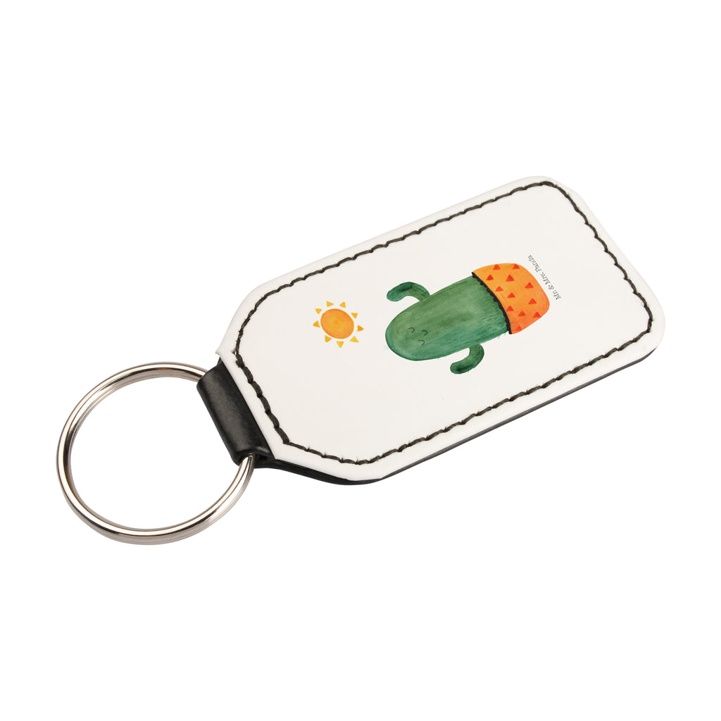 Rechteckig Schlüsselanhänger Kaktus Sonnenanbeter Schlüsselanhänger, Anhänger, Taschenanhänger, Glücksbringer, Schutzengel, Kaktus, Kakteen, Liebe Kaktusliebe, Sonne, Sonnenschein, Glück, glücklich, Motivation, Neustart, Trennung, Ehebruch, Scheidung, Freundin, Liebeskummer, Liebeskummer Geschenk, Geschenkidee